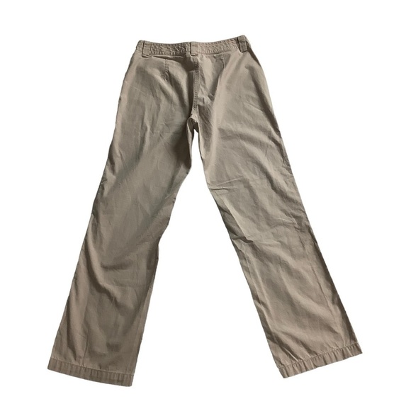 LL Bean Straight Leg Chino Khaki Pants Size 4 - Picture 2 of 7